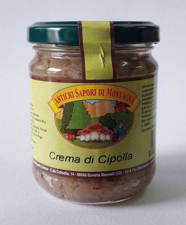 Crema di cipolla rossa di Tropea
